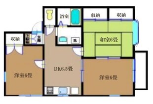 ラポールの物件間取画像